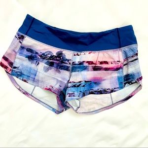 Lululemon Speed Up Low Rise Shorts size 6